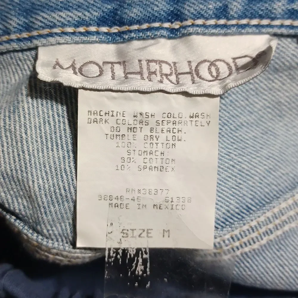 518016...Motherhood Straight leg Jeans Size Medium